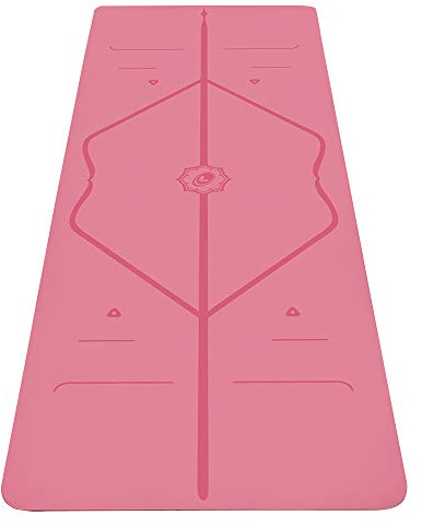 Tapis de Yoga Voyage Liforme - Tapis Léger, Portatif et Antidérapant - Tapis Écologique En Caoutchouc Naturel Avec Un Unique Système de Repères Pour Alignement - Édition Voyage