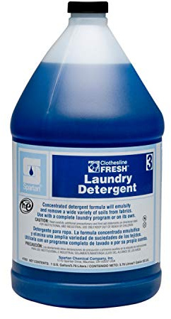 Clothesline Fresh Laundry Detergent 3 Clothesline Fresh Laundry Care # 700304, 4 gal per cs -(1 CASE)