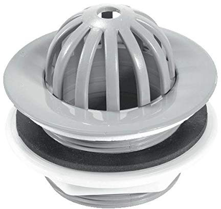 McAlpine 2 Grey Domed Urinal Waste GWU20