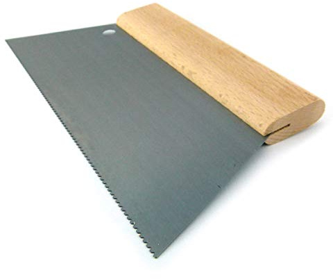 Kleberspachtel Zahnspachtel nach TBK 180/250 mm, gezahnt, ungezahnt Holzrücken Größen: A1 A2 A3 A4 A5 B1 B2 B3 B4/S4 B11 C1 C2 C3 C4 C5 (250 mm, A5)