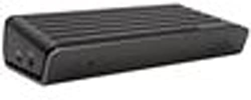 Targus Universal USB-C Dual Video 4K Dock With Power, Black (DOCK180EUZ) (Renewed)