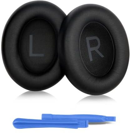 ELZO Cuscinetti Auricolari Di Ricambio per Bose 700 (NC700)/Bose QuietComfort Ultra, Pelle Premium Più Morbida, Schiuma ad Alta Densità con Cancellazione Del Rumore, Spessore Aggiunto