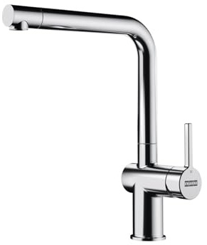 FRANKE ACTIVE L Rubinetto da incasso per cucina, cromato ad alta pressione 115.0653.298