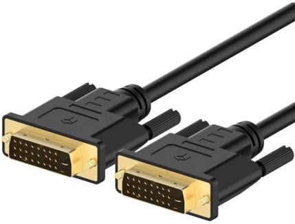 OISE ART STORE Trade Shop Câble Dvi à Dvi Dvi-d 24+1 Dual Link 1080p pour moniteur PC Projecteur de 5 mètres -