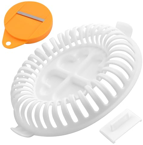 NiceLand Mikrowellenofen Kartoffelchips Maker, DIY Öl Frei Manueller Chipsmake, Kartoffel-Fruchtschneider Chip-Maker-Set, Kartoffel Crisp Chip Slicer Backwerkzeug für Zuhause, für Kartoffel Karotten
