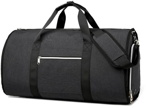 Handgepäck Kleidertasche - Kleider Seesack Reisetasche | Faltbare Reisetasche Mit Schuhfach | Umwandelbarer Reise-kleidersack | Kleidersack Reisetasche Anzugsack Umhängetasche Für Herren Damen