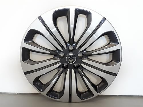 Renault 1 Unidad de tapacubos embellecedores de Rueda 20 Negro Diamante Polipropileno 403152077R