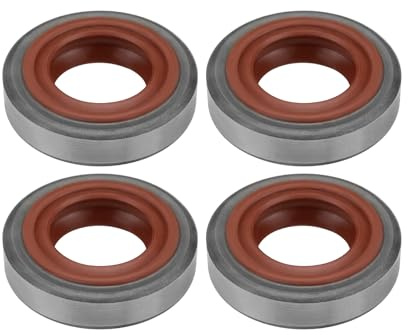 EMSea 4pcs Kit de Sellos de Aceite de Cigüeñal 9640 003 1195 Compatible con Stihl Cortadora de Cepillo FS80 FS85 FS90 FS120 FS200 FS250 12x22,2x5mm