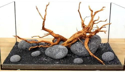 AquaOne Aquarium Deko Komplettset Steine Wurzel Aquascaping Hardscape Set Nr.18 Dekoration