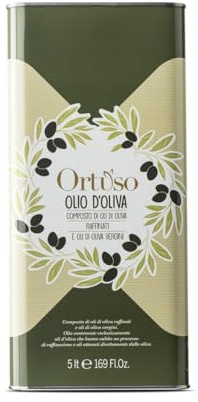Olio d’oliva Ortuso - Latta 5l, lievemente fruttato