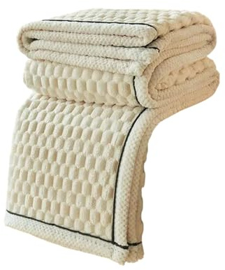 Beimus Manta cálida y lujosa manta de peluche de 180 x 200 cm, suave al tacto, para uso en invierno, versátil como sofá o viaje