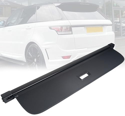 Schwarz Laderaumabdeckung Abdeckrollo Heckschild Ausziehbar Für RANGE ROVER SPORT II L494 2013-2022 Kofferraum Rollo
