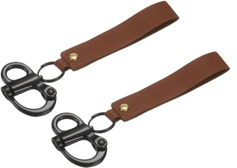 PATIKIL Grillete de liberación rápida de 2 pulgadas, 2 piezas de acero inoxidable 316 con grillete fijo para barco, conector de vela para acampar al aire libre, barco náutico, cadena industrial para