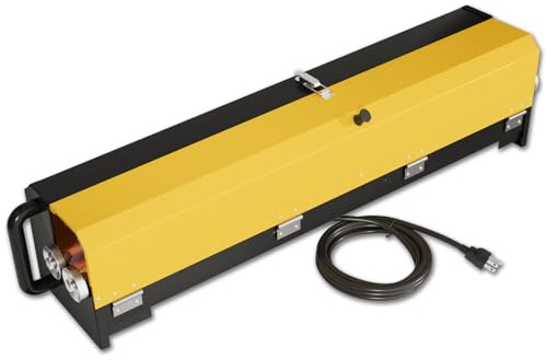 Upgrade 1/2 to 4 PVC Pipe Heater, with Power Cord, Temperature Control & Safety Shutoff, 2300W PVC Conduit Heater with Reflective Interior & Handle, for 52 Sections of PVC Pipe
