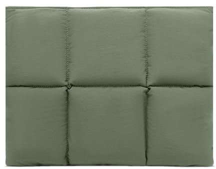 AiiBowy Puffy Funda Portatil 13,3-14 Pulgadas para MacBook Air 13-13.6 (2010-2026), MacBook Pro 13 -14 (2008-2026), iPad, Funda Bolsa Protectora, Diseño Acolchado Tipo, Resistente Nylon - Verde
