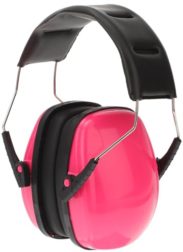 NULYLU Casque Antibruit Garçon et Filles Rose, Protection Auditive Réglable en Abs Léger, Cache-oreilles Anti-bruit pour Sommeil, Apprentissage et Voyages, pour Bébés et Tout-petits