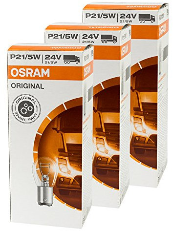 30x OSRAM GLÜHBIRNEN 24V 21/5W BAY15d NEBELSCHLUSSLEUCHTE BREMSLICHT RÜCKLICHT