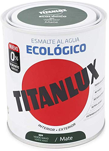 TITANLUX 02T055934 Esmalte, Verde Mayo, 750 ml