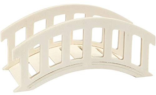 greedeko Pont à bricoler 15 x 6 x 7 cm en bois DIY Décoration Mini miniature Jardin Terrain
