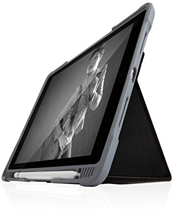 STM Dux Plus Duo Ultra Protective Case für Apple iPad 9./8./7th Gen Black (stm-222-237JU-01 EDU)