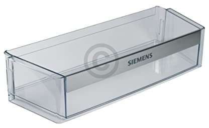 Compartiment de rangement compatible avec Siemens 00704952 - Pour porte de réfrigérateur - 473 x 100 mm