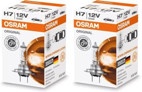 ORIGINAL LINE Halógeno 12V, H7, Carton folding box (1 lamp) (Paquete de 2)