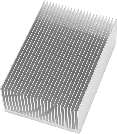 IMCCZONY Grand Aileron de Refroidissement de Radiateur de Radiateur de Dissipateur Thermique en Aluminium pour L'Amplificateur de Puissance D'IC ​​LED