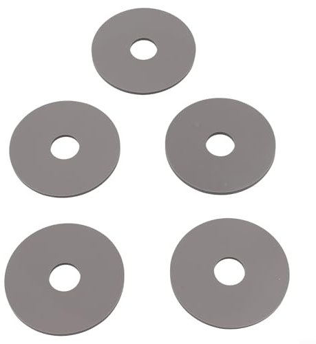 5 Stück Spülventildichtung, Gummimaterial, WC-Spülkasten-Dichtung, Membran-Basis, Dichtung, Unterlegscheibe, Ersatz-Ablaufventile, Wasserstop-Gummi für Ring-Dichtungen, Teile