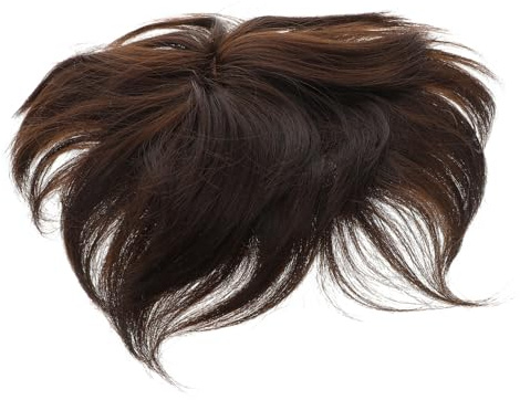 HAPINARY Haartopper Aus Echthaar Für Frauen Haarverlängerung Für Dünnendes Haar Atmungsaktives Haarteil Für Oberkopf Diy-haarverlängerung Für Damen
