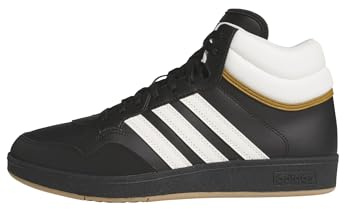 adidas Mixte Hoops 4.0 Mid Shoes, Core Black/FTWR White/Bronze strata, 42 EU