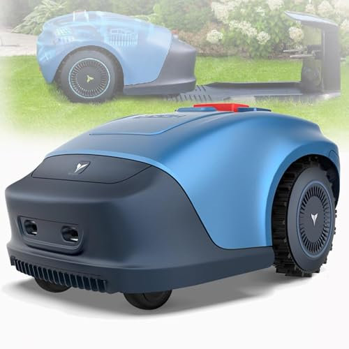 Robot Tagliaerba, Robot Tagliaerba Fino a 1000 M², Smart Set Robot Tagliaerba: Controllo Tramite App, Controllo Tramite Sensore, Per Pendenze Fino Al 33%, Larghezza Di Taglio 18 Cm, Altezza 20-55 Mm