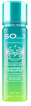 So…? Bossa Nova Womens Rainforest Paradise Body Mist Fragrance Spray, 150ml​