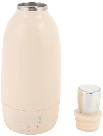 Bouilloire électrique Portable - 11 000 MAh, Rechargeable par USB, Chauffe-eau de Voyage, ébullition Rapide en 20 Minutes, Maintien au Chaud en 26 Heures, Chauffe-biberon