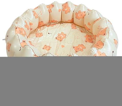 Yonuaret Piscine Gonflable - Piscine Gonflable Douce Et Robuste - Portable et Éclatante pour Fête Extérieur Plage Jardin et Terrasse