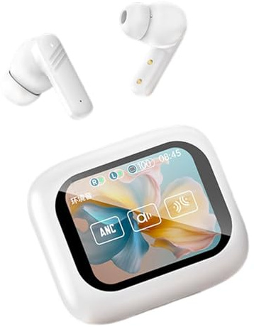 Générique Écouteurs Game sans Fil,Casque Intra-Auriculaire Léger - Boîtier de Charge Tactile Réduction de Bruit Autonomie Prolongée,pour Running Voyage Fitness Étude Travail