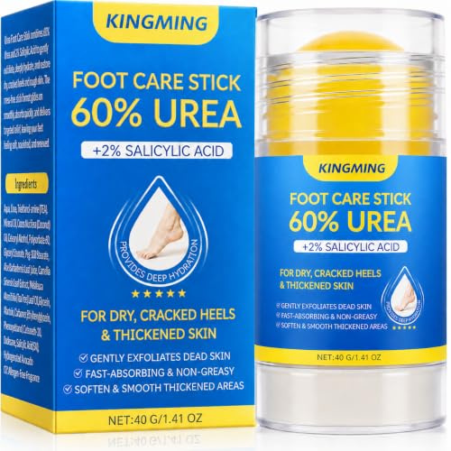 60% Urea Foot Cream with 2% Salicylic Acid for Cracked Heels, 40g