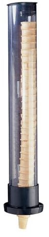San Jamar IC2200SM Eiswaffel-Spender, transparent