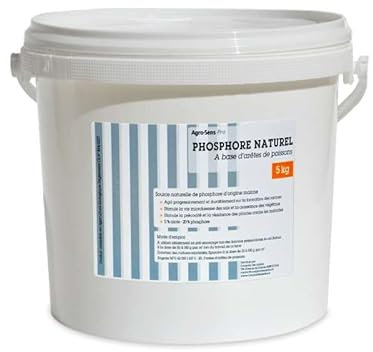 Phosphore organique, à base de farine de poissons. Seau de 5 kg