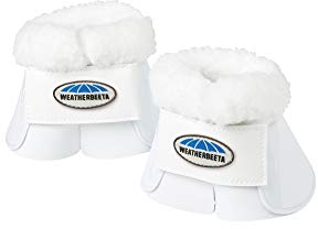Weatherbeeta Springglocken mit Fleece-Rand (Warmblood) (Weiß)