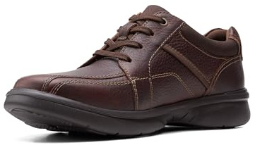 Clarks Bradley Walk Oxford-sko för män, BRUN, 41.5 EU