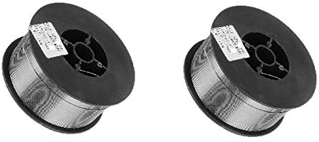 2 x 1KG Fülldraht 0,8mm SCHWEIßDRAHT MIG/MAG 2 Rollen - ohne Gas - E71T-GS FLUX CORE