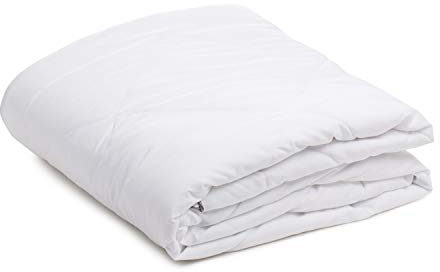 Gözze - Piumino Estivo, Piumino Leggerissimo per Notti Calde, 100% Poliestere, 155 x 220 cm - Bianco