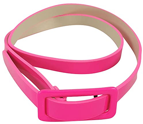 A2Z 4 Kids Girls Shiny PU Leather - Girls Belt Neon Pink