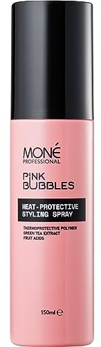 MONÉ PROFESSIONAL Spray Termoprotettore Capelli - Protezione e Cura dei Capelli - Districante, Idratante e Profumato - Con Estratto di Tè Verde e Acidi della Frutta Idratanti - 150 ml