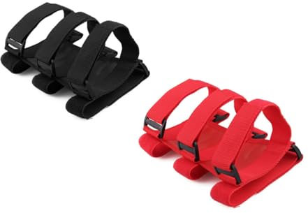 SEWOART Supporto estintore per auto, fissaggio di fissaggio sicuro, nero