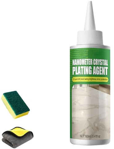 Agente De Recubrimiento Nanocristalino Para Azulejos Y Muebles, Limpiador Y Abrillantador De Superficies De Piedra, Quitamanchas Para Encimeras De Cuarzo, Esteatita Y MáRmol (1 * 160ml)