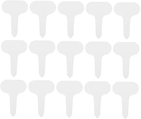 SUPVOX 100 Pezzi Etichette per Piante da Cartellini Spessi Resistenti e Riutilizzabili per Segnalazione Piante Marcatori Impermeabili per Esterno Superficie Liscia Bave Colore per e