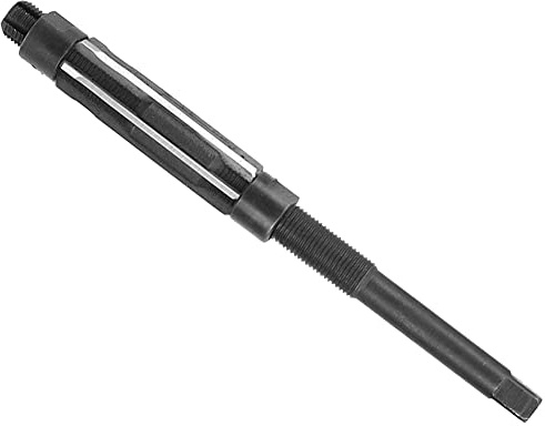 Escariador manual ajustable, herramienta de corte de orificios de metal con escariador manual 9CRSI H8 con herramienta cortadora de orificios de metal de 4 virutas para taladradora (12,75-13,75)