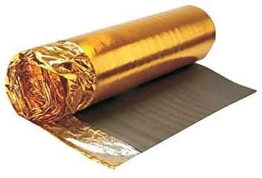 60m2 Roll Deal - AcuStick® Supreme 6mm Gold Underlay for Wood or Laminate Flooring - Free Barrier Tape