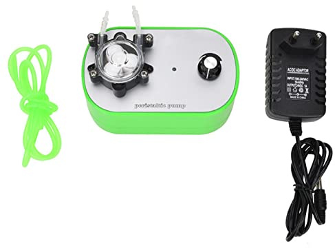 Bomba peristáltica G728-1 Bomba de diafragma de presión de agua dulce de 12V DC tres rodillos Bomba autocebante automática en miniatura Regulación de velocidad sin escalones Cabezal de bomba(#2)